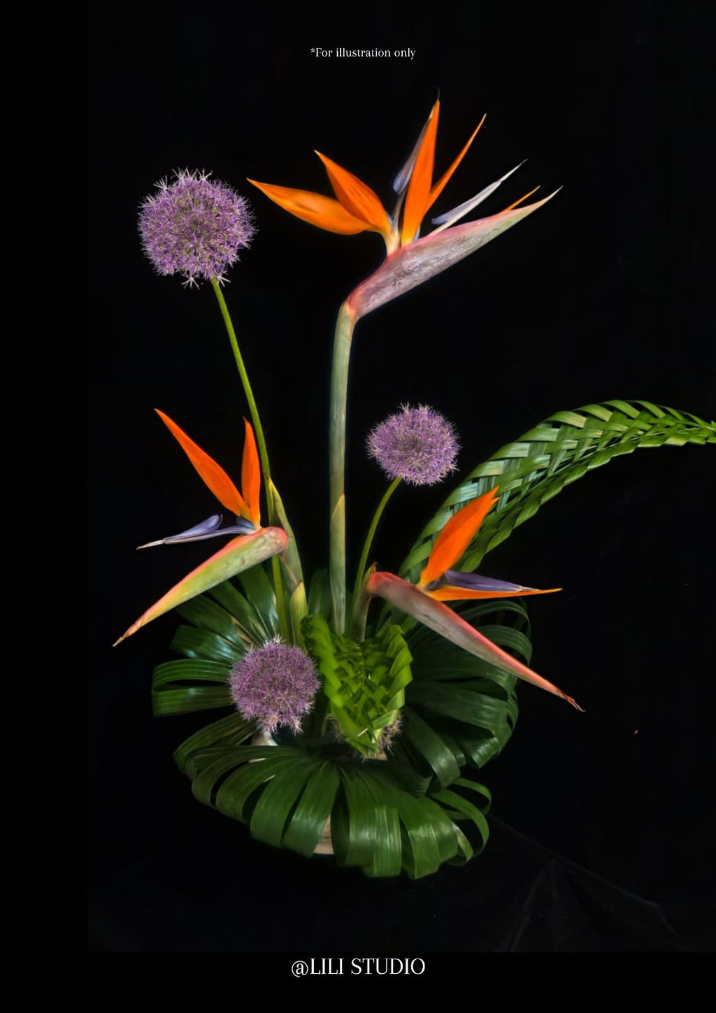 Vase Arrangement - Tropical Paradise (M)
