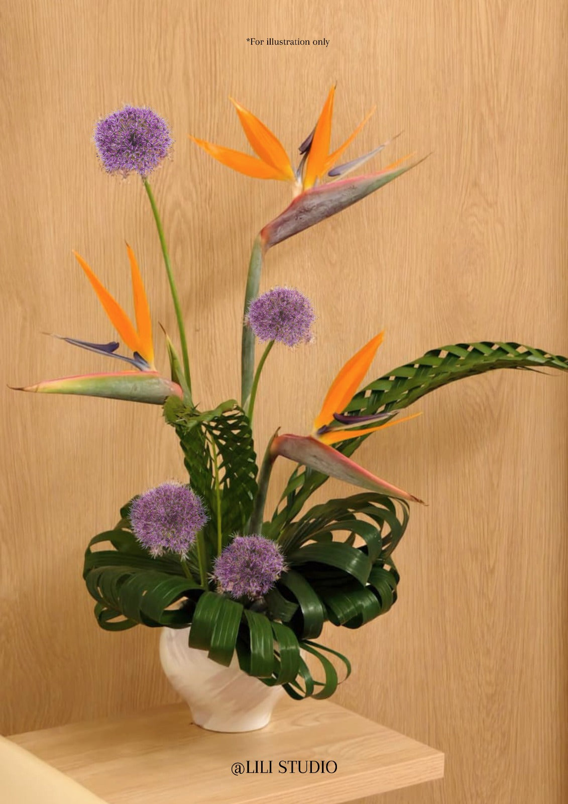 Vase Arrangement - Tropical Paradise (M)