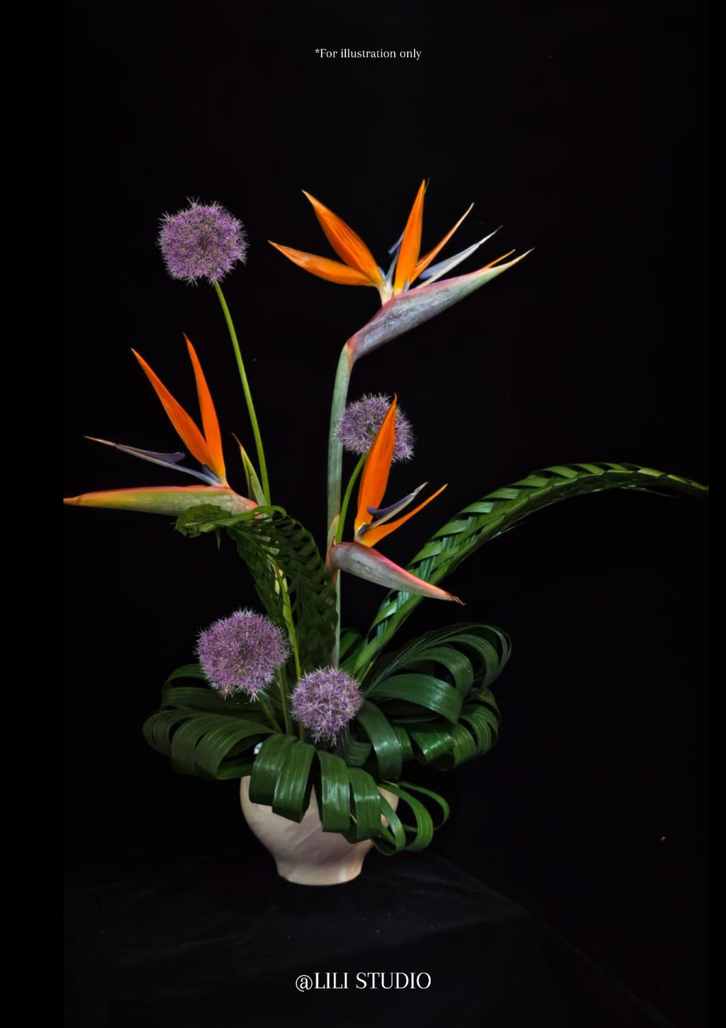 Vase Arrangement - Tropical Paradise (M)